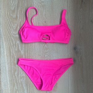 Xhilaration Pink Bikini Set